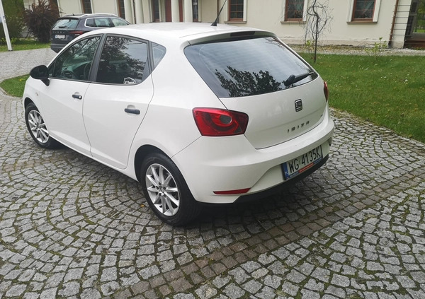 Seat Ibiza cena 24700 przebieg: 164000, rok produkcji 2014 z Kutno małe 137